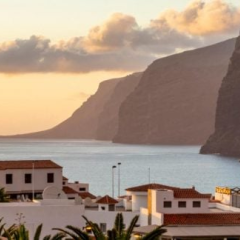 Saharan dust covers the Canary Islands