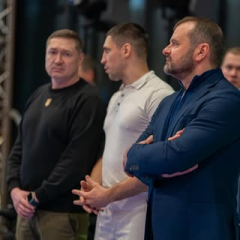 Participants of Horuna Cup tournament are fighting in the battle