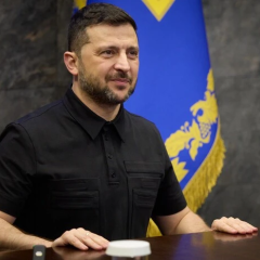 Zelensky and Piers Morgan interview