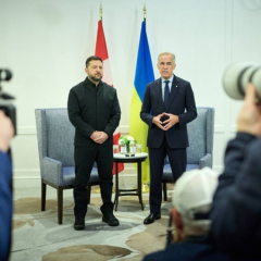 Зеленський у Канаді на переговорах