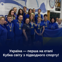Українські плавці з медалями на Кубку світу