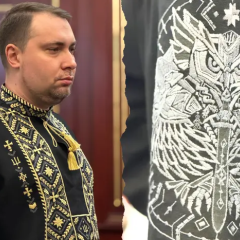 Вышиванка для Буданова от детей