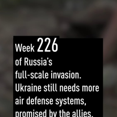 Map of Ukraine with Russia's strikes