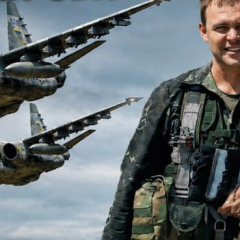 In memory of the hero: Lieutenant Colonel Zhybrov