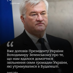 Ukrainians freed from Hungary: now safe
