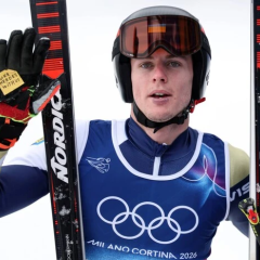 Ukrainian athletes show support for Geraskevich