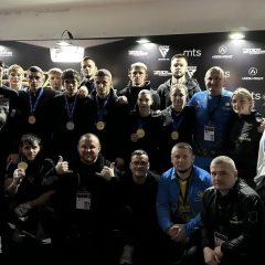 Молодежная сборная Украины по ММА - чемпион Европы