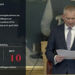 Signing of a new trade agreement between Norway and Ukraine