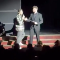 Photo of scandal between host and partner
