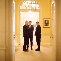 Leaders of Britain, France, and Germany name conditions for ending the war