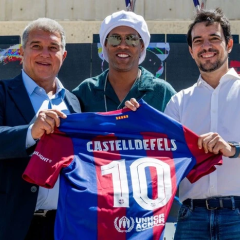 Ronaldinho's retro football shirts - bestsellers