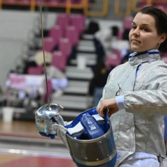 Алина Комащук с бронзовой медалью