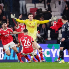 Ukrainian goalkeeper Trubin scores against Real Madrid