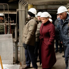 Зруйнована ТЕЦ у Києві