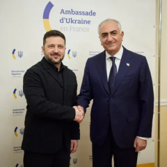 Зустріч Зеленського з принцом Ірану та Макроном