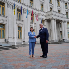 Дипломати України зустрілися з послем Білорусі