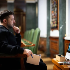 Zelensky announces trilateral talks in UAE