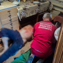 Пожар в жилом секторе в Сумах