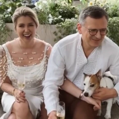 Kuleba got married online in Dubai