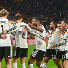 German national team players and fans