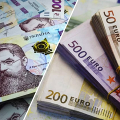 Україна переходить на євро