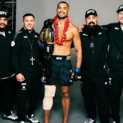 Картинка чемпіона UFC після перемоги