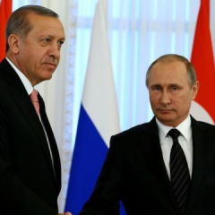 Ердоган та Путін обговорюють безпеку судноплавства в Чорному морі