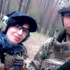 Юлия Воборникова-Головко - командир роты Волтер