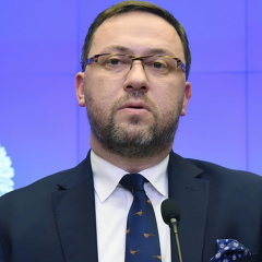 Польський посол під час зустрічі
