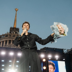Макс Барських з оркестром на Open Air Fest