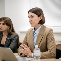 Ukrainian communities for displaced persons