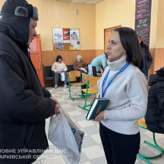 Допомога міграційної служби у Харкові