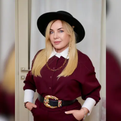 Оксана Білозір після розлучення з новим іміджем