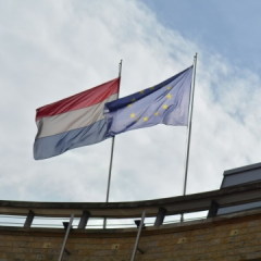 Image with low immigration level in the Netherlands