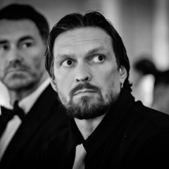 Олександр Усик після поразки на рингу