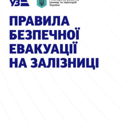 Пасажири перевіряють правила евакуації в Укрзалізниці