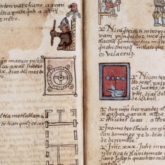 Aztec manuscript and radiocarbon analysis