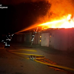 Пожежа в гаражному кооперативі ліквідована