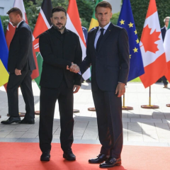 Зеленский на саммите G7 во Франции