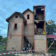 Evening Russian attack on Kyiv