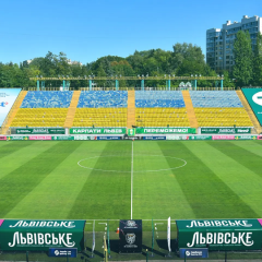 FC Karpaty and Bukovyna logos
