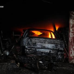 Image of horrific attack on Kyiv