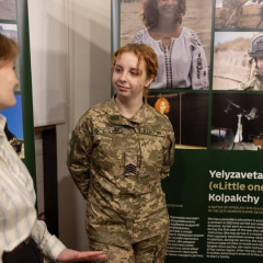 Фотовиставка 'Обличчя кордону': зміна прикордонної служби