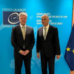 Петро Порошенко у Страсбурзі обговорив План дій Ради Європи для України