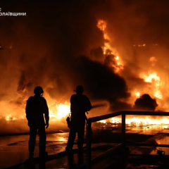 Пожежа на складі в Миколаївщині