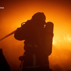 Massive Fire Erupts After Russian Forces Strike Warehouse in Odessa Region, No Casualties Reported