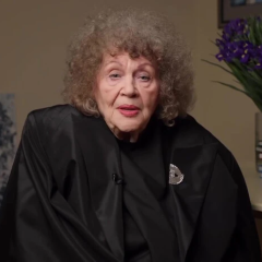 Lina Kostenko in a cold apartment