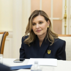Meeting of Olena Zelenska with Melania Trump