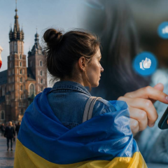 Украинка из Польшы возмутилась публично
