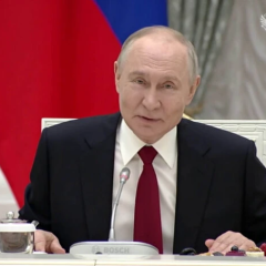 Путін на пресконференції про війну